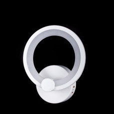 Белое бра со встроенными светодиодами 18Вт 3 режима свечения