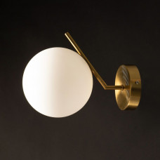 Бра для прихожей стеклянный плафон, патрон E14