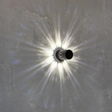 Бра металеве в білому кольорі з циліндричним плафоном цоколь G4