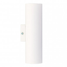 Бра настінне циліндр метал цоколь 2 лампи E27 білий