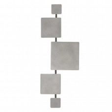 Бра-панно срібло муар під 3 led лампи G4