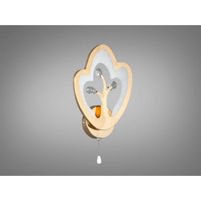 Бра світлодіодне 17Вт з ланцюжком‑вимикачем, три режими світла