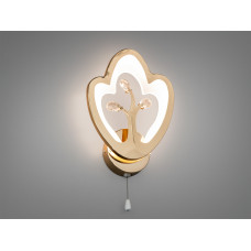 Бра світлодіодне 17Вт з ланцюжком‑вимикачем, три режими світла