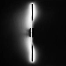 Бра світлодіодне чорне 90 см 36Вт з перемиканням світла