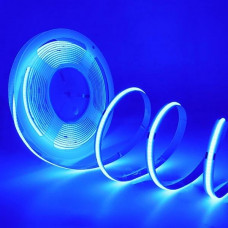 COB лента led 24V 10Вт 320 LED/м синий цвет 1000Lm 120°, бобина 5м (цена 1м...