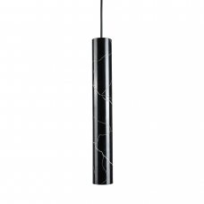 Декоративний світильник-підвіс GU10 LED з металевим циліндричним плафоном 57×400 мм