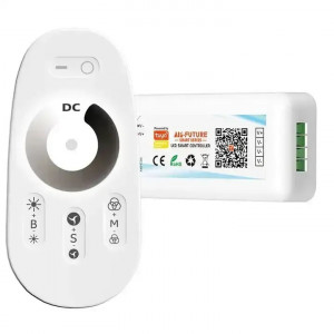 Диммер для led ленты Wi-Fi TUYA MONO 18A 5V/12V/24V с сенсорным пультом