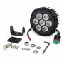 Дополнительная фара лед WL SQ HF-14 DLX 3.8" FL 45W 6000К рассеянный свет - фото №2