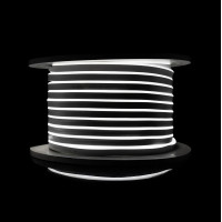 Неоновая лента led 24В 8W/м 6×12 мм с защитой IP65 6500K (цена 1м)