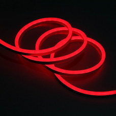 Flex неон 12В червоний SMD2835 6*12мм 10Вт/м IP65 (ціна 1м)