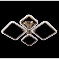 Хай-тек люстра led з бронзовим корпусом 96Вт 3000-6500К пульт, регулювання яскравості