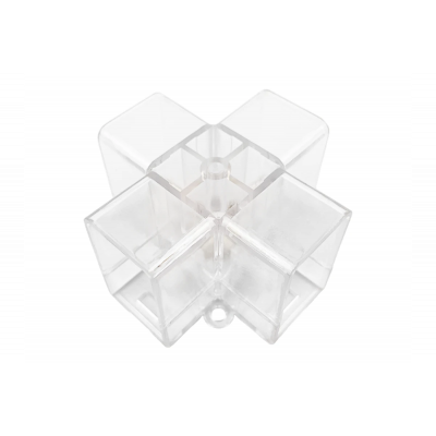 Хрестовий конектор 4-сторонній для світлодіодних світильників