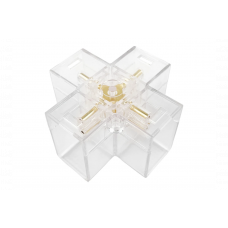 Хрестовий конектор 4-сторонній для світлодіодних світильників