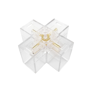 Хрестовий конектор 4-сторонній для світлодіодних світильників