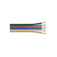 Кабель 6-жильний 6x0.2 мм² для RGB+CCT стрічки від 5м (ціна 1м)