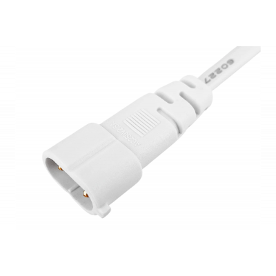 Кабель-випрямляч 265мм 2*0.5мм2 для інтегрованих led ламп Т5