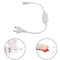 Кабель живлення для фронталього неону СОВ/FCOB 220V 5x10 (495мм)