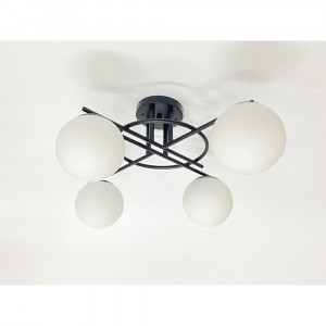 Класична стельова люстра на 4 джерела світла цоколь E27