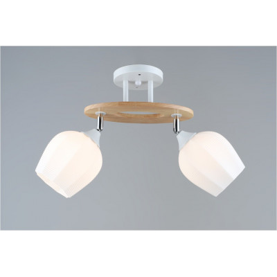 Компактна люстра з поворотними абажурами 53×13×27 см, E27