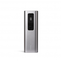 Компактный повербанк 20000 мА·ч 165W PD100W, 3 порта, встроенный кабель