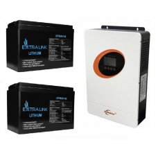 Комплект инвертор и аккумулятор (гибридный инвертор 3600 Вт Jsdsolar J3000L...