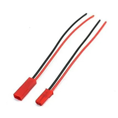 Комплект JST RCY Connector 2pin (2 jack) тато мама з проводом 15 см
