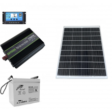 Портативный комплект резервного питания 1500Вт Led Story с солнечной панель...