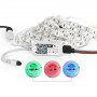 Контроллер RGB LED 12–24V 100W Wi-Fi с пультом 24 кнопки музыкальный режим - фото №3