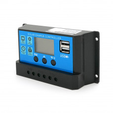 Контроллер заряда солнечной батареи (ШИМ) YJSS-30A 30A 12/24V