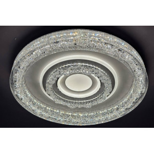 Круглая led люстра 80 Вт 3 режима свечения 3000-6000К IP20 без пульта
