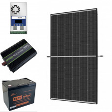Резервне живлення для дому : сонячна панель 445W+інвертор 800Вт (макс 1600В...