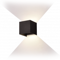 Кубический фасадный светильник LED 8Вт 3000K, защита IP54