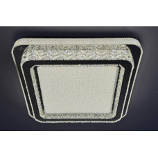 Квадратна led люстра 60×60см 280Вт 3200-6000К IP20 із кришталевими вставками