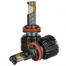 Лед автолампа UL-01 DELUX H11/H8/H9 5500К 65Вт CAN з активним охолодженням,...