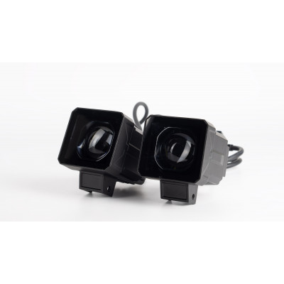 Led фары WL STM-03 ближний/дальний свет 30/38W 6000K DRL 12-80V IP68 комплект