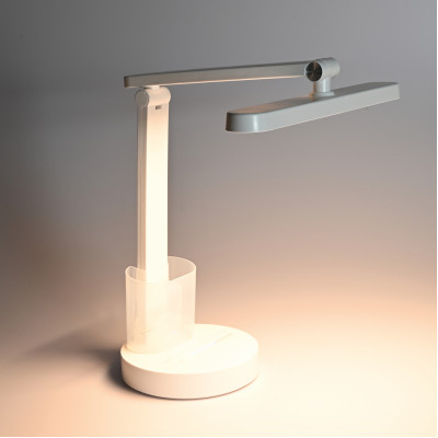 Led лампа настільна акумуляторна 10W 3000/4000/6000K USB-C біла