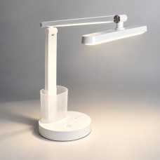 Led лампа настольная аккумуляторная 10W 3000/4000/6000K USB-C белая