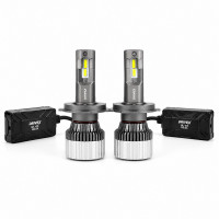 Лед лампа UL-03 H4 60W 9-32V 5500К ближний/дальний свет CAN к-т.