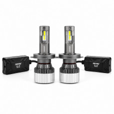 Лед лампа UL-03 H4 60W 9-32V 5500К ближнє/дальнє світло  CAN к-т.