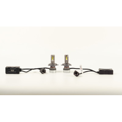 Лед лампа UL-03 H4 60W 9-32V 5500К ближний/дальний свет CAN к-т.