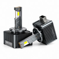 Лед лампа в линзу D1 DLX Ultra 55W 6000K штатный блок розжига (2шт.)