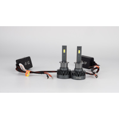 Лед лампы AL-15 PRO H1 65W 5500K CAN 9–60V (комплект)