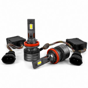 Led лампи для авто H11 H8 H9 65W 5500K UL-05 9-60V CAN-bus активне охолодже...