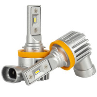 LED лампи H11 H8 H9 PA-14 15W 3000K 9-32V для протитуманних фар, комплект 2...