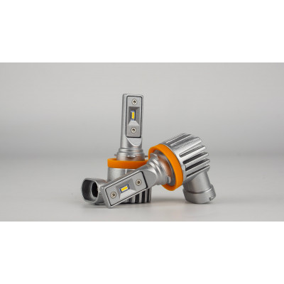 LED лампи H11 H8 H9 PA-14 15W 3000K 9-32V для протитуманних фар, комплект 2 шт.