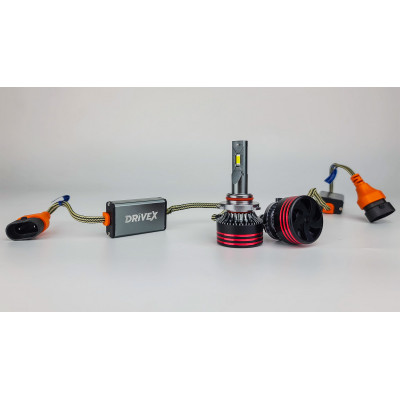 Led лампы HB4 (9006) 6000K 57W CAN-BUS для фар комплект