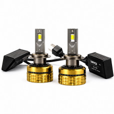 Led лампы UL-02 H7/H18 6000K 100W CAN 12V для линзированной оптики (2шт.)