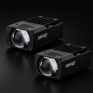 Led линзы дальний свет Matrix 1 дюйм 20W 6000K сфокусированный луч
