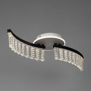 Led люстра 42 Вт 3000-6500К для невеликої кімнати з димером та пультом