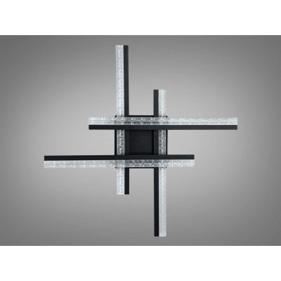 Led люстра 57Вт 4 світлові планки з трьома режимами освітлення